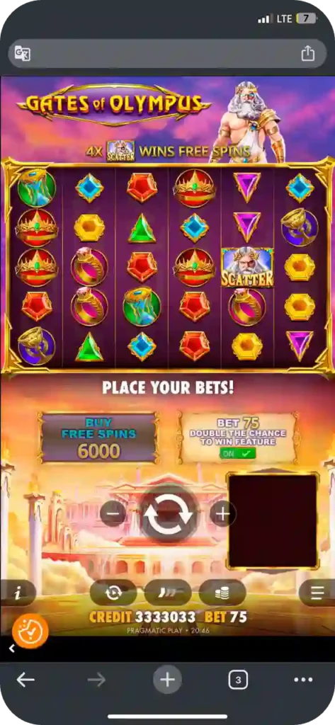 Android apk Gates of Olympus